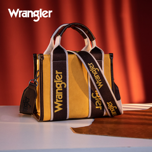 WG2202-292 Wrangler Color Block Small Tote/Crossbody - Yellow