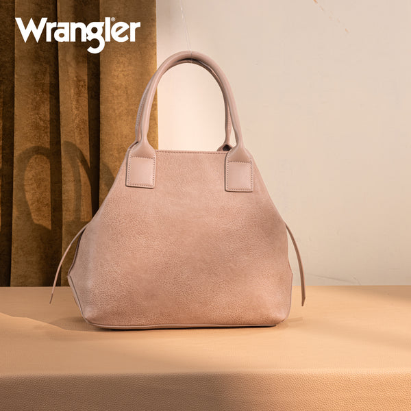 WG199-1824 Wrangler Carry-All Aztec Expandable Tote/Crossbody -Tan