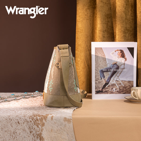 WG213-2003 Wrangler Aztec Distressed Print Dual Sided Print