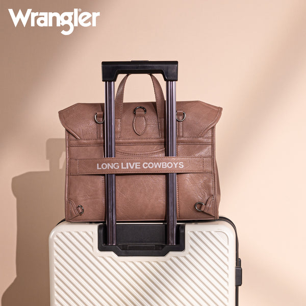 WG190-8319 Wrangler Top Handle Carry Satchel/Laptop Bag/Backpack