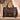 WG233-2002 Wrangler Aztec Embroidered Large Tote Bag - Brown