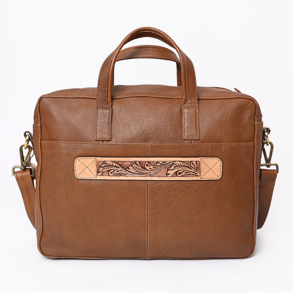A&A-1098 Montana West Genuine Oil Calf Leather Messenger Bag