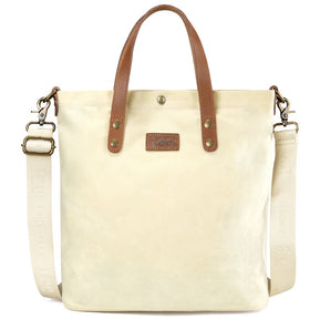 LEE51-001TN Lee Washed Canvas Tote Bag - Tan