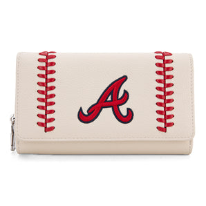MLB-AB107 MLB Atlanta Braves Team Wallet/Wristlet