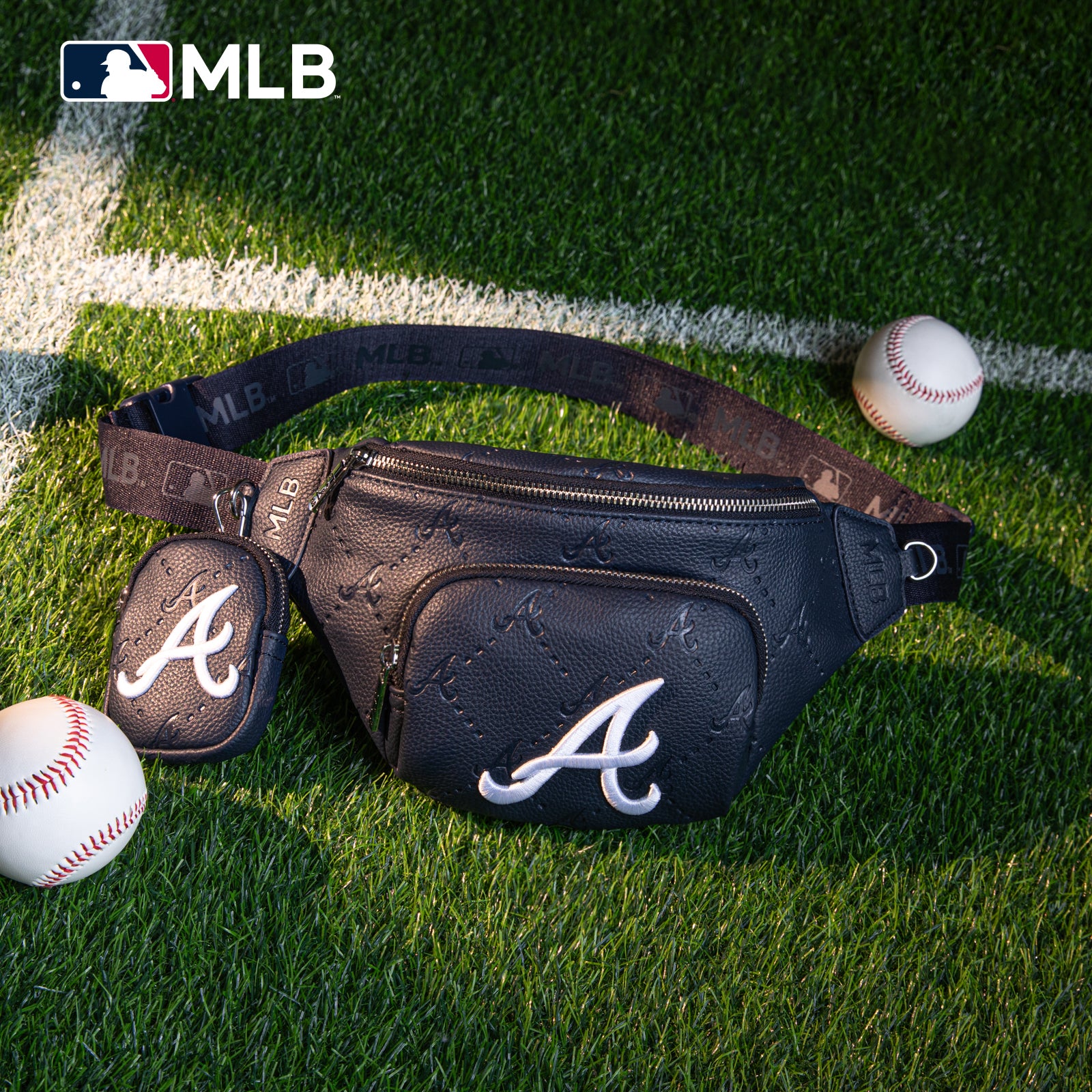 herschel atlanta braves backpack MLB-AB20-320 MLB Atlanta Braves Team Fanny Pack Belt Sling Bag – MONTANA WEST U.S.A