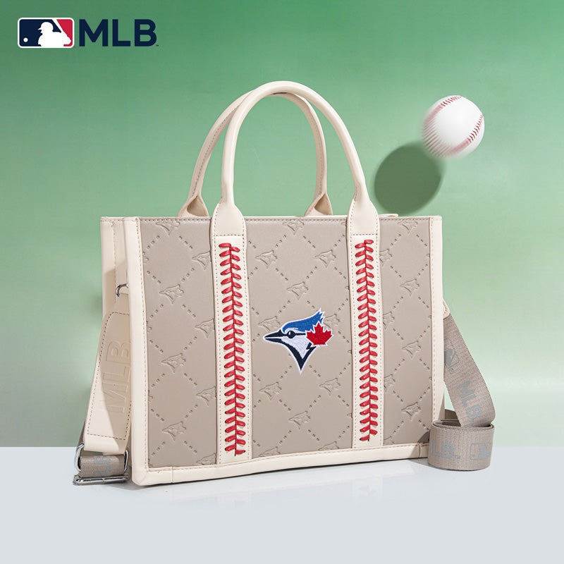 MLB-BJ100  MLB Toronto Blue Jays Team Whipstitch Tote/Crossbody