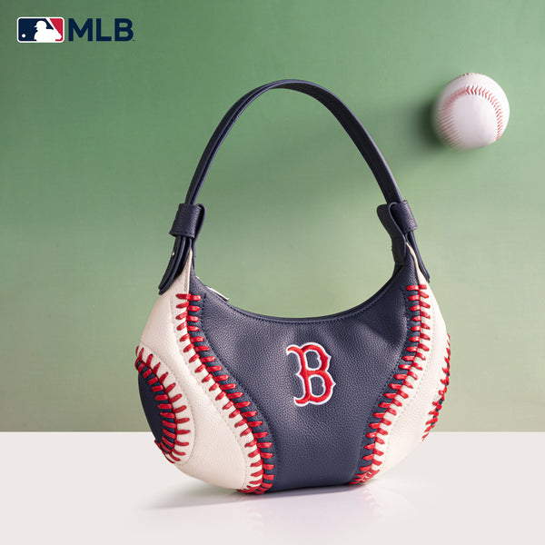 MLB-BR101 MLB Boston Red Sox Team Hobo Bag/Shoulder Bag – MONTANA