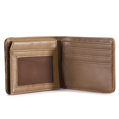 MW-601 American Pride Collection Men's Bifold PU Leather Wallet