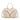 MW-HB-1380-6660-BG Montana West Western Horse Charm Satchel Crossbody Bag - Beige