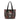 MW-HB-1404-2002-BK Montana West Halloween Skull Rose Tote Bag - Black