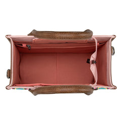 MW1278G-8899  Montana West Embroidered Collection Concealed Carry Tote/Crossbody