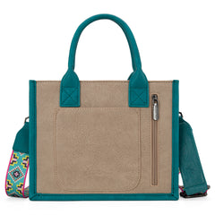 MW1278G-8899  Montana West Embroidered Collection Concealed Carry Tote/Crossbody