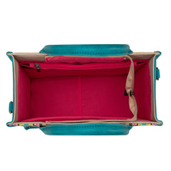 MW1278G-8899  Montana West Embroidered Collection Concealed Carry Tote/Crossbody