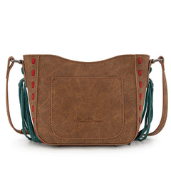 MW1348-8360  Montana West Embroidered Crossbody