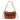 MW1362-818BR Montana West Tooled Floral Chain Shoulder Crossbody Bag - Brown
