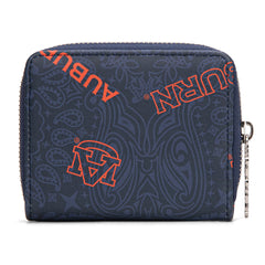 NC-AU012NY  Auburn University Tigers Zip Around Wallet/Wristlet- Navy
