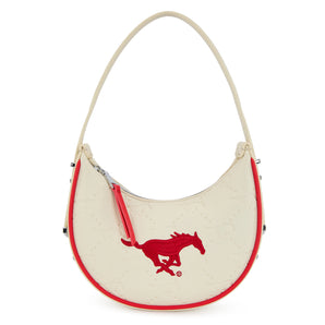 NC-SMU017 Southern Methodist University Mustangs Hobo Bag