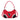 NFL-HB-HST-009-RD Houston Texans Rivet Baguette Shoulder Bag - Red