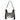 TR-HB-216-918-BK Trinity Ranch Genuine Hair-On Cowhide Print Hobo Bag - Black