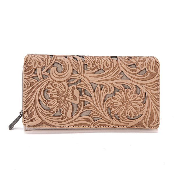 【ILLIGO】Studded Cross Wallet STUDDED CROSS WALLET CHARCOAL - illigo | 60% - Asian Fashion