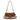 TR205-888BR Trinity Ranch Cowhide Floral Cutout Crossbody Bag - Brown