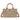 TR214-8802TN Trinity Ranch Floral Tooled Leather Western Satchel Tote Bag - Tan