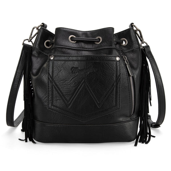 Wrangler Aztec Knitted Bucket Bag - Montana West – MONTANA