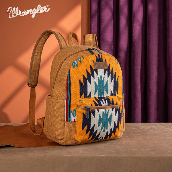 Wrangler Aztec Knitted Backpack - Montana West – MONTANA  display picture 3