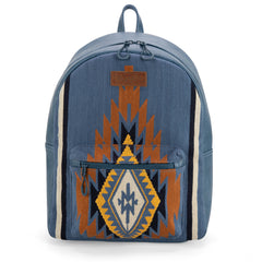 WG174-9115   Wrangler Southwestern  Knitted Backpack - Jean