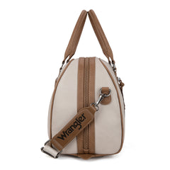 WG185-5110 Wrangler Whipstitch  Collection Duffle Bag -Light Grey