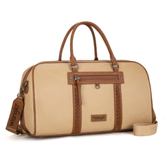 WG185-5110 Wrangler Whipstitch  Collection Duffle Bag -Tan