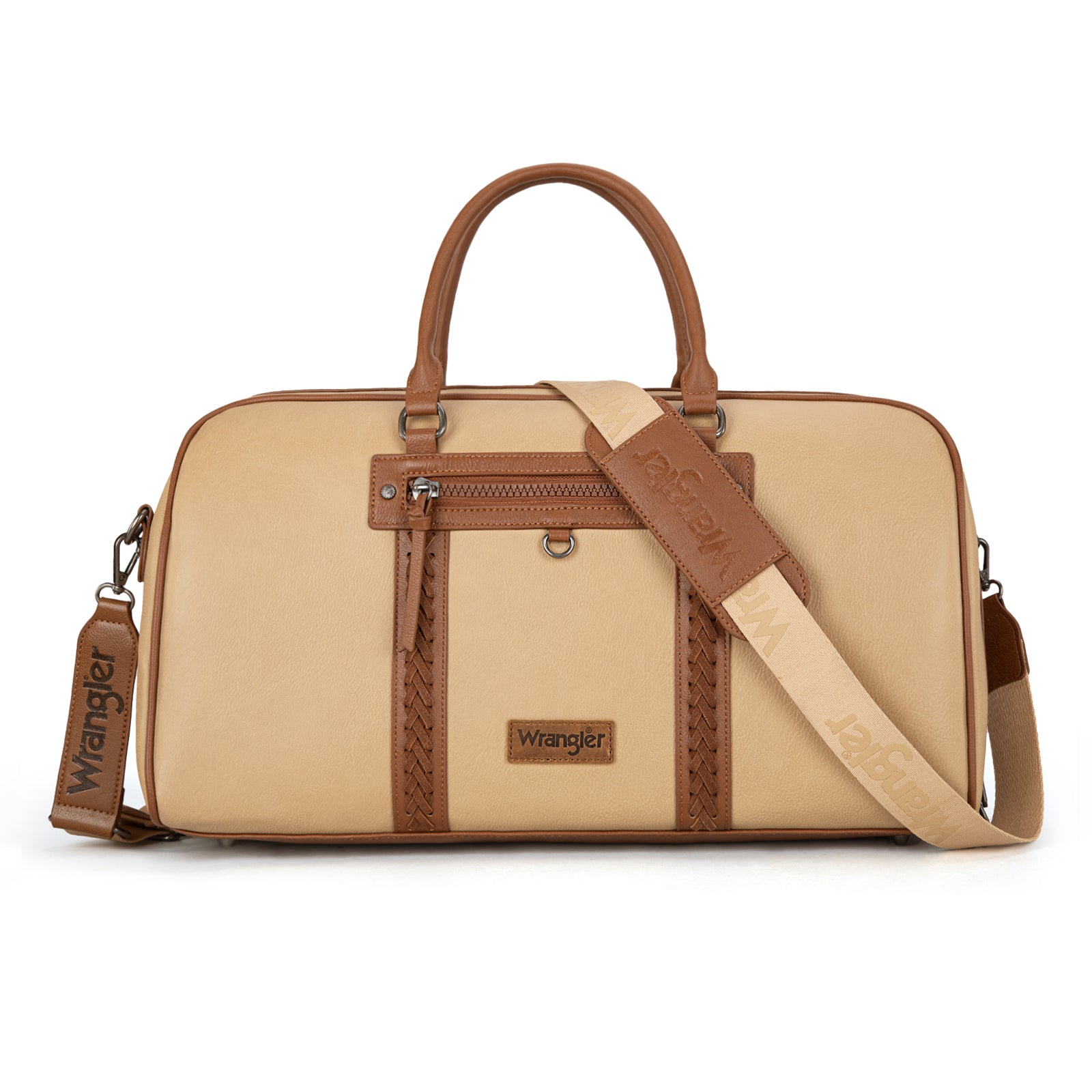 WG185-5110 Wrangler Whipstitch  Collection Duffle Bag -Tan