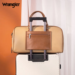 WG185-5110 Wrangler Whipstitch  Collection Duffle Bag -Tan