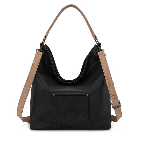 Wrangler Distressed Aztec Crossbody - Beige (WG221-183BG) main image 0