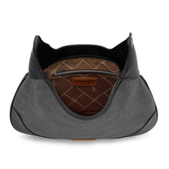 WG242-918BK  Wrangler Hobo Bag/Crossbody Bag -Black