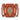 WG261-2003BR Wrangler Aztec Print Crossbody Bag - Brown