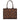 WG292-8110CF Wrangler Horseshoe Cutout Carry-All Large Tote Bag - Coffee