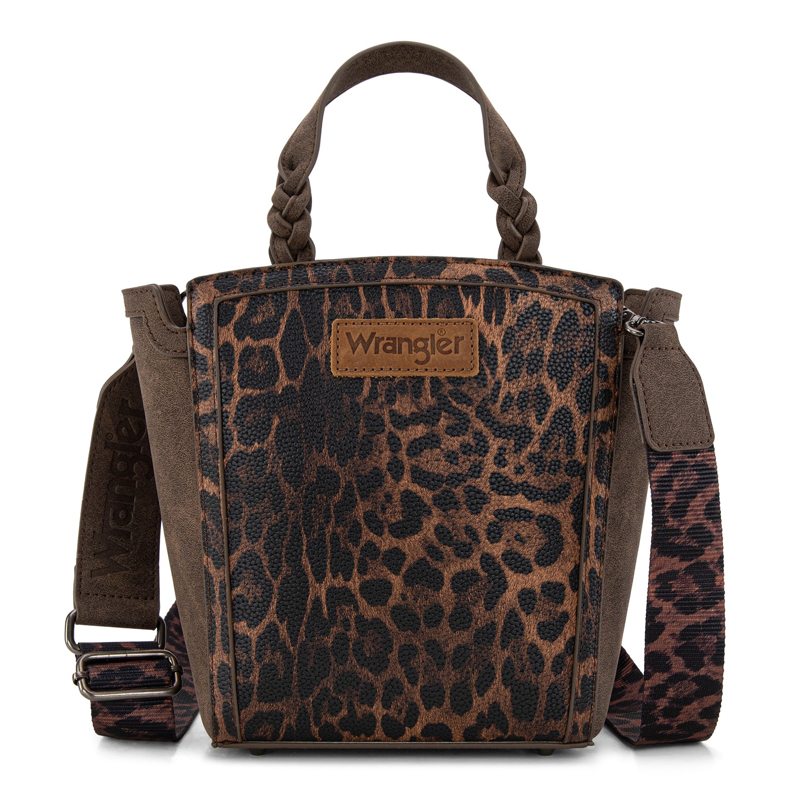 animal print travel tote bag Darcy the anti diaper An interior zipper pocket provides extra security for your phone or credit cards Amur Leopard Tote Bag -