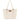 WG336-2002BG Wrangler Braided Tote Shoulder Bag - Beige