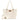 WG336-2002BG 2Pcs Set Wrangler Braided Tote Bag - Beige