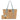 WG336-2002TN-JN 2Pcs Set Wrangler Braided Tote Bag - Tan-Jean