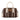 WG336-9013CF-BG Wrangler Braided Crossbody Boston Bag - Coffee-Beige