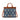 WG435-8119JN Wrangler Aztec Studded Denim Tote & Crossbody Bag - Jean