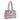 WG438-8130LPP Wrangler Floral Print Braided Satchel Bag - Light Purple