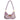 WG438-818LPP Wrangler Floral Print Braided Hobo Bag - Light Purple