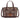 WG443-8015CF Wrangler Scroll Print Satchel Bag - Coffee
