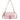 WG458-818PK Wrangler Western Rhinestone Denim Flap Crossbody Shoulder Bag - Pink