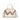 WG480-51103BG Wrangler Chevron Stitch Dome Satchel Crossbody Bag - Beige