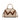 WG480-51103TN Wrangler Chevron Stitch Dome Satchel Crossbody Bag - Tan