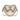 WG480-520BG Wrangler Heart Shaped Chevron Stitch Crossbody Bag - Beige